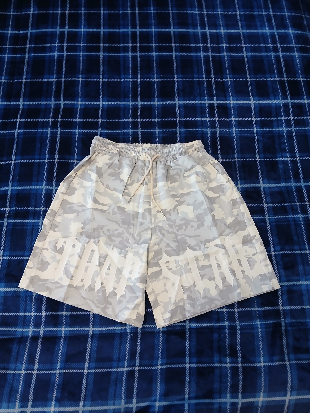 Trapstar Drawstring Camo Shorts
